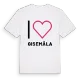 Jag älskar Gisemåla t-shirt stort tryck