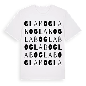 Glabo ordlek t-shirt – ekologisk bomull t-shirt från Pinshirt
