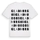Glad morgon ordlek t-shirt