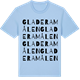 Blue Soul t-shirt med Gladeramålen ordlek t-shirt
