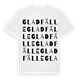 Gladfälle ordlek t-shirt