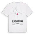 Gladhammar karta t-shirt