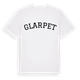 Glarpet böjd t-shirt
