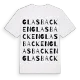 Glasbacken ordlek t-shirt
