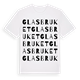 Glasbruket ordlek t-shirt
