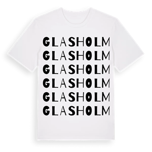 Glasholm ordlek t-shirt – ekologisk bomull t-shirt från Pinshirt
