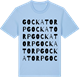 Blue Soul t-shirt med Gockatorp ordlek t-shirt