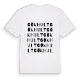 Gökhult ordlek t-shirt