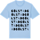 Blue Soul t-shirt med Gökstad ordlek t-shirt