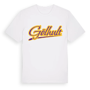 Gölhult baseball t-shirt – ekologisk bomull t-shirt från Pinshirt