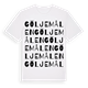 Göljemålen ordlek t-shirt