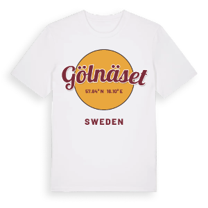 Gölnäset cirkel t-shirt – ekologisk bomull t-shirt från Pinshirt