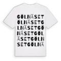 Gölnäset ordlek t-shirt
