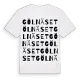 Gölnäset ordlek t-shirt