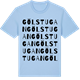 Blue Soul t-shirt med Gölstugan ordlek t-shirt