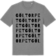 Mid Heather Gray t-shirt med Göltorpet ordlek t-shirt
