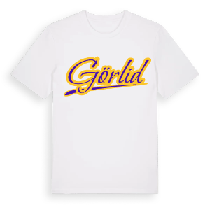 Görlid baseball t-shirt – ekologisk bomull t-shirt från Pinshirt