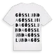 Gösslunda ordlek t-shirt