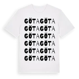 Göta ordlek t-shirt – ekologisk bomull t-shirt från Pinshirt