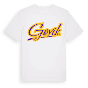 Govik baseball t-shirt – ekologisk bomull t-shirt från Pinshirt