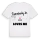 Någon i Grå son älskar mig t-shirt