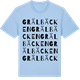 Blue Soul t-shirt med Grälbäcken ordlek t-shirt