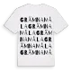 Grämnamåla ordlek t-shirt