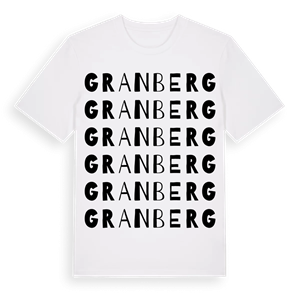 Granberg ordlek t-shirt – ekologisk bomull t-shirt från Pinshirt