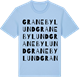 Blue Soul t-shirt med Granebylund ordlek t-shirt