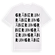 White t-shirt med Gränerum ordlek t-shirt