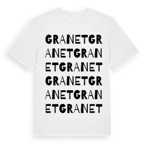 Granet ordlek t-shirt – ekologisk bomull t-shirt från Pinshirt