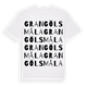 Grangölsmåla ordlek t-shirt