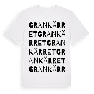 Grankärret ordlek t-shirt – ekologisk bomull t-shirt från Pinshirt