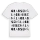 Gransemåla ordlek t-shirt