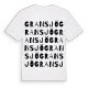 Gransjö ordlek t-shirt