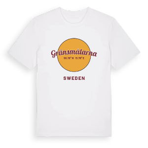 Gränsmålarna cirkel t-shirt – ekologisk bomull t-shirt från Pinshirt