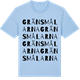 Blue Soul t-shirt med Gränsmålarna ordlek t-shirt