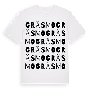Gräsmo ordlek t-shirt – ekologisk bomull t-shirt från Pinshirt