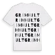 Grimhult ordlek t-shirt