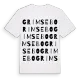 Grimsebo ordlek t-shirt