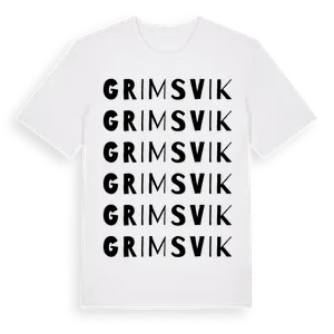 Grimsvik ordlek t-shirt – ekologisk bomull t-shirt från Pinshirt