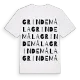 Grindemåla ordlek t-shirt
