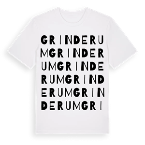 Grinderum ordlek t-shirt – ekologisk bomull t-shirt från Pinshirt