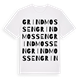 Grindmossen ordlek t-shirt