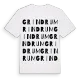 Grindrum ordlek t-shirt