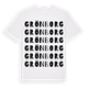 Grönborg ordlek t-shirt