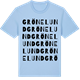 Blue Soul t-shirt med Grönelund ordlek t-shirt