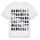 Gröneslätt ordlek t-shirt