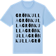 Blue Soul t-shirt med Grönkulla ordlek t-shirt
