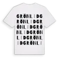 Grönlid ordlek t-shirt